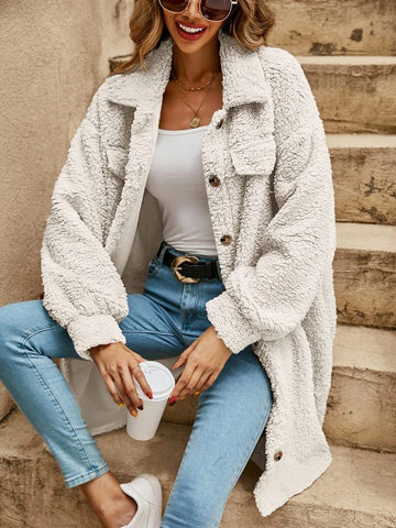Long buttoned cardigan Lila - Soft, light knit, all-season style