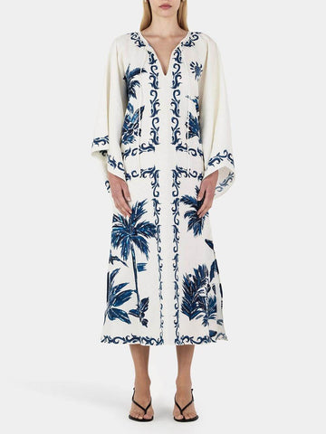 Robe hawaienne vintage à paillettes oversize - style tropical scintillant