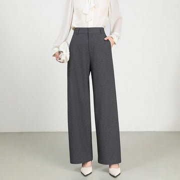 Pantalon tailleur jambes larges - une silhouette élancée - MAX FOR ME
