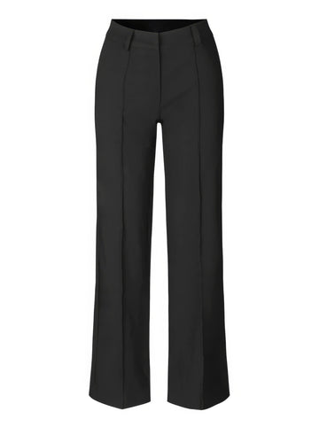 Pantalon évasé stretch taille haute - une silhouette de rêve - MAX FOR ME
