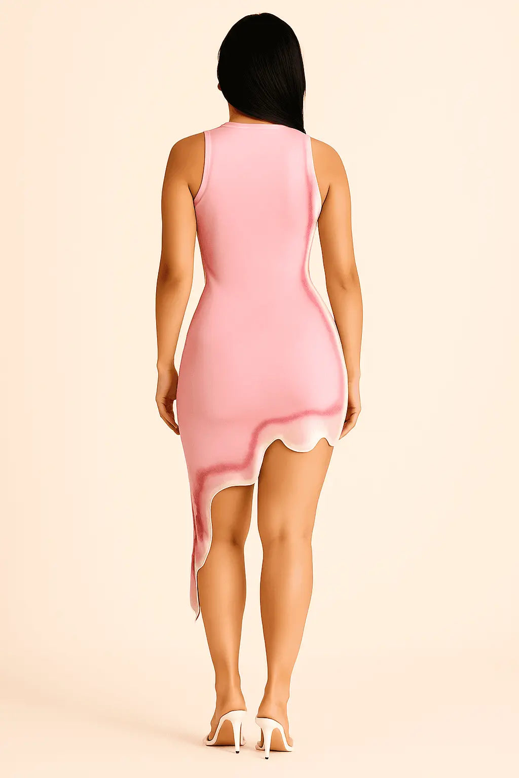 Robe Isée en dégradé vibrant