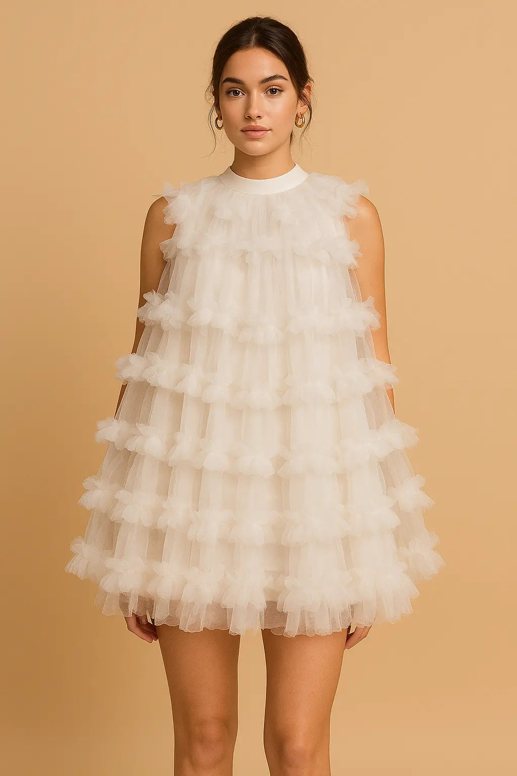 Robe Luxura Haute Couture – Volume Extrême, Tulle Oversize