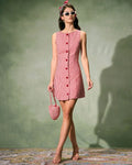 Robe Femme Mini Rouge Taille M Coton MAX FOR ME