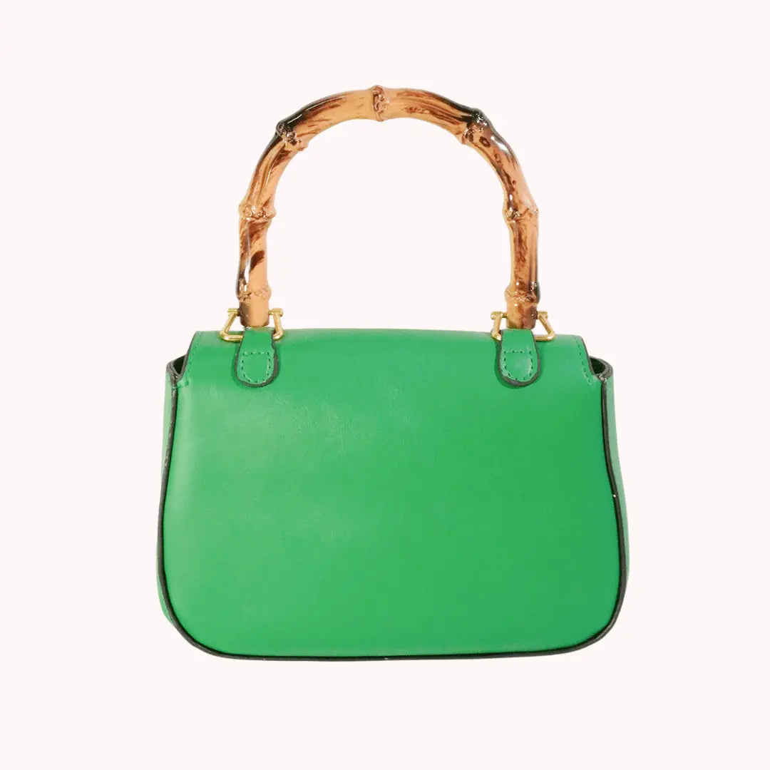 Sac Bandoulière Rétro en Bambou – Élégance Naturelle et Charme Bohème