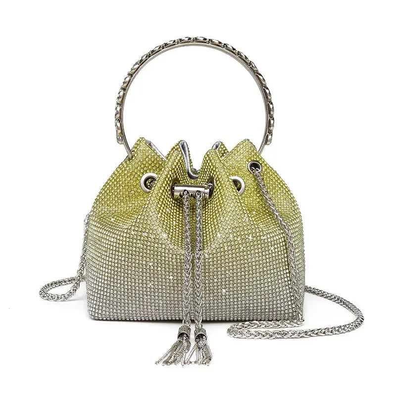 Sac Seau Diamanté Dégradé avec Anse