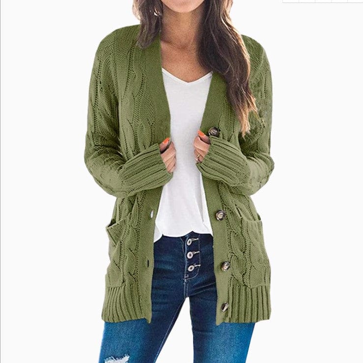 Cardigan long ouvert en maille pour femme style décontracté chic - MAX FOR ME MAX FOR ME