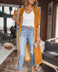 Cardigan long pour femme MAX FOR ME