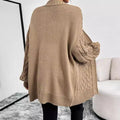 Cardigan maille torsadée - chaleur et style intemporel - MAX FOR ME MAX FOR ME