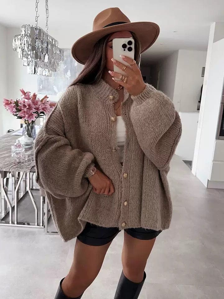 Cardigan oversize femme tricot doux confort ultime MAX FOR ME MAX FOR ME