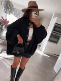 Cardigan oversize femme tricot doux confort ultime MAX FOR ME Noir / S MAX FOR ME