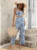 Ensemble de mode élégant en deux pièces avec imprimé glamour MAX FOR ME