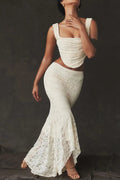 MAX for ME ensemble Ensemble Clara en dentelle florale avec corset