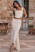 MAX for ME ensemble Ensemble Clara en dentelle florale avec corset