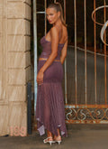 Ensemble long à pois transparent – Élégance légère et look estival tendance. MAX FOR ME