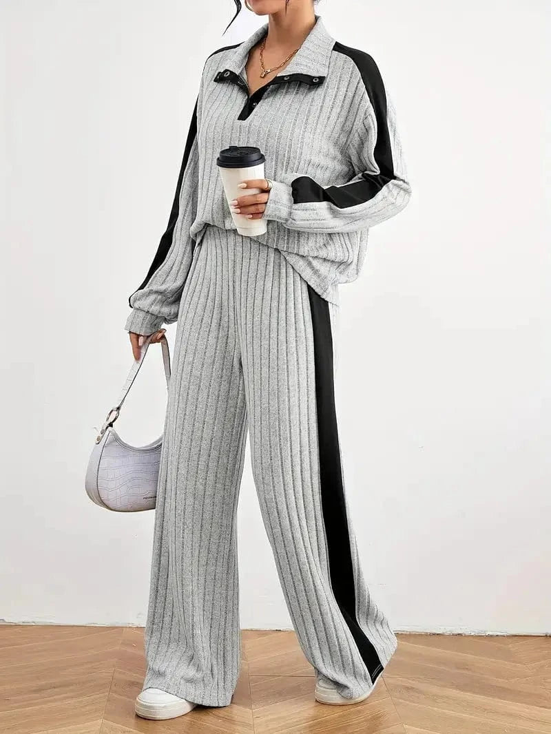 MAX for ME Ensembles de vêtements Ensemble Sia Pull et pantalon style oversize _ 2 pièces