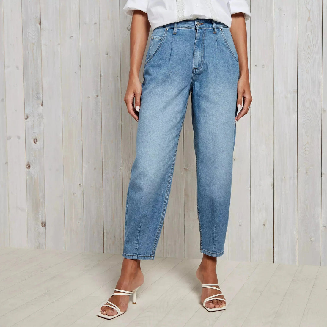 MAX for ME 38 / Bleu clair Jean Ballon- couleur Bleu claire