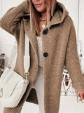 Manteau à capuche effet mouton - chaleur et confort au quotidien - MAX FOR ME MAX FOR ME