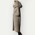 Manteau-cardigan à capuche en grosse maille - un cocon de douceur et de style - MAX FOR ME MAX FOR ME
