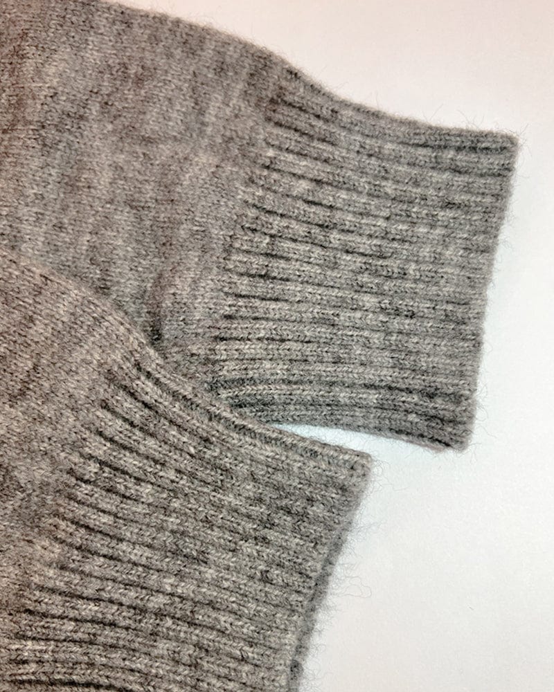 Manteau en maille à capuche - chaleur et style graphique - MAX FOR ME MAX FOR ME