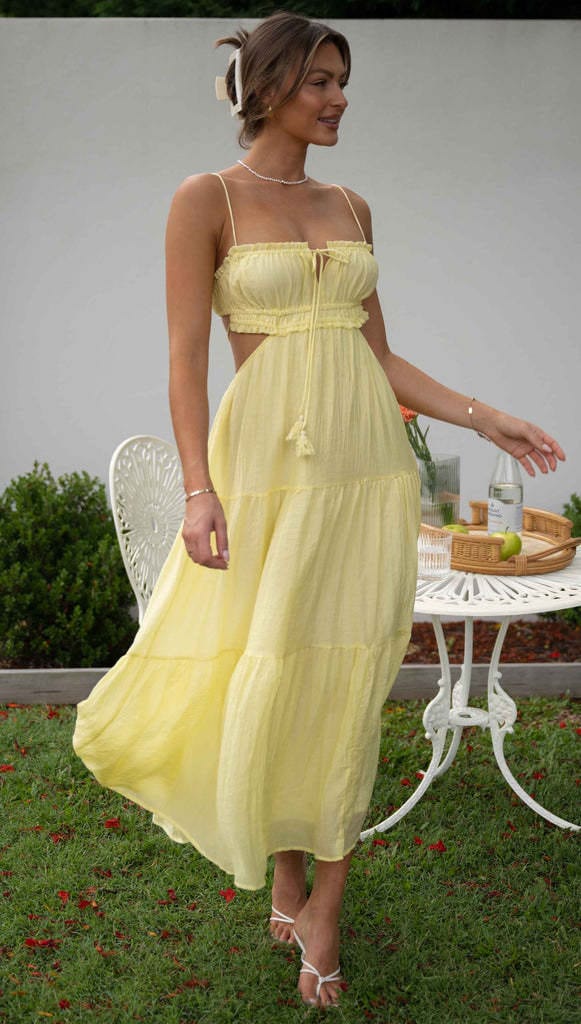 Robe d'Été Midi Cami à Bretelles Fines – Légèreté & Fraîcheur Saisonnière MAX FOR ME