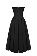 MAX for ME Robe Daphne avec Corsage Structuré et Jupe Volumineuse