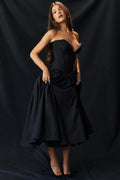 MAX for ME Robe Daphne avec Corsage Structuré et Jupe Volumineuse