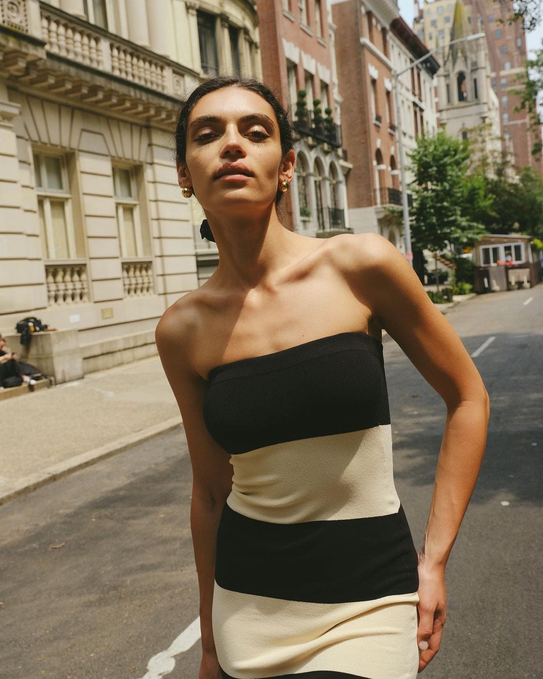 Robe maxi rayée à bretelles fines – Style Estival Décontracté rayé / S MAX FOR ME
