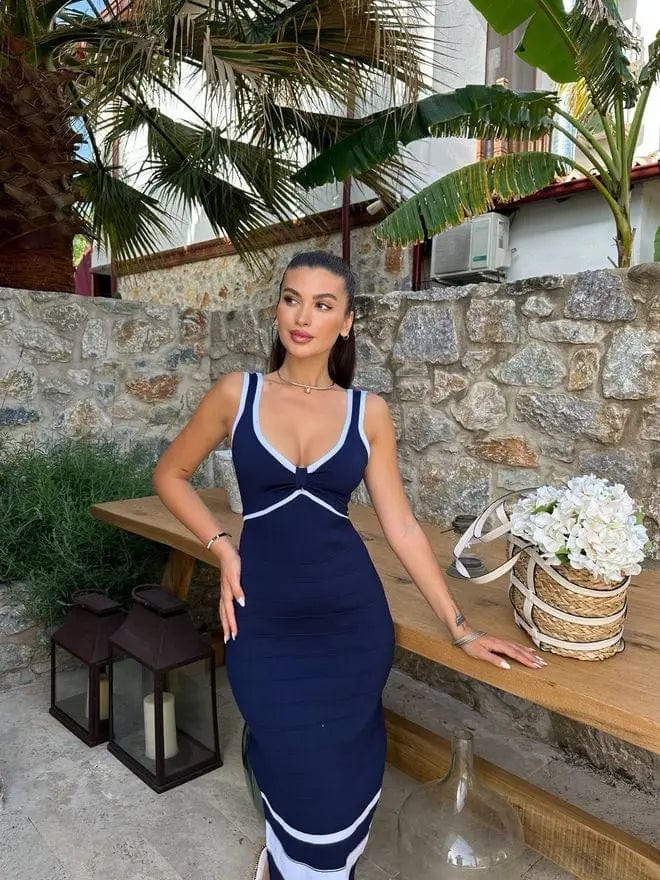 MAX for ME Robe midi avec motifs géométriques