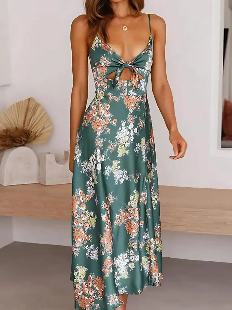 MAX for ME 38 Robe Vert Floral