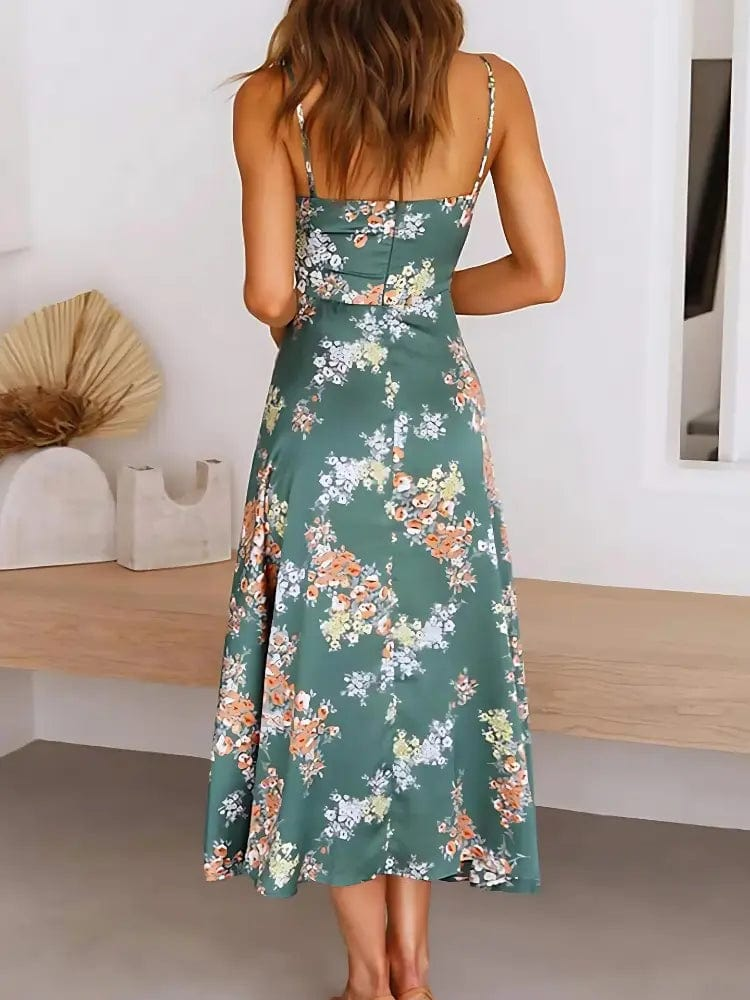 MAX for ME 36 Robe Vert Floral