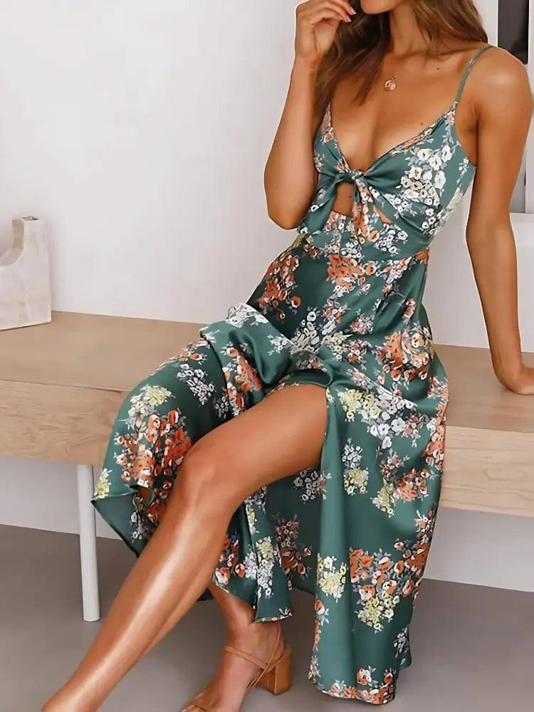 MAX for ME 38 Robe Vert Floral