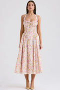 MAX for ME robes Robe midi Élise avec imprimé floral et jupe volumineuse