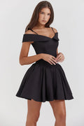 MAX for ME robes Robe mini Clara avec corset et col épaules dénudées