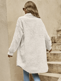 Veste-chemise longue effet mouton - chaleur et style cocooning - MAX FOR ME MAX FOR ME