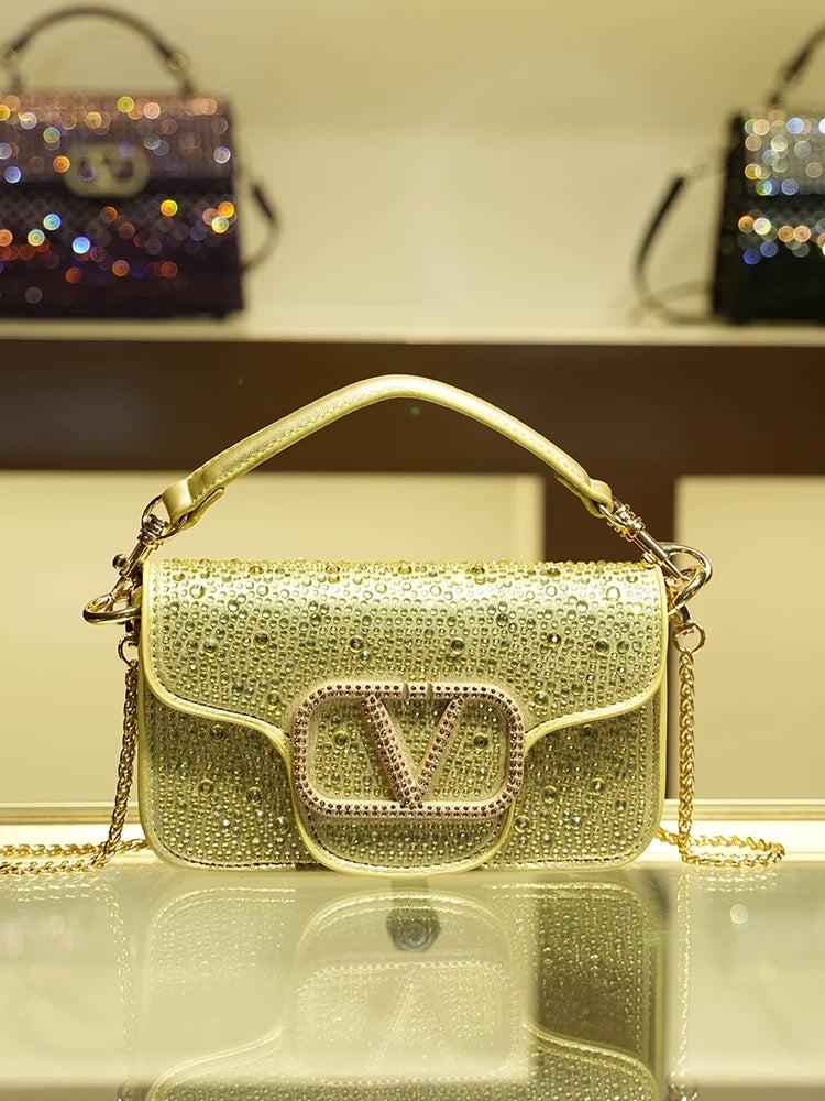 Borsa a mano donna strass di alta gamma - L'accessorio che abbaglia - MAX FOR ME