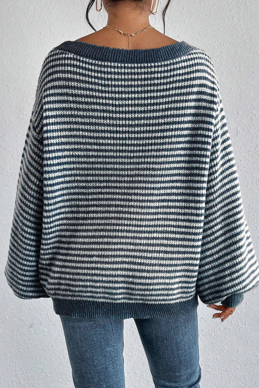 Pull Rana à rayures Oversize -50% de réduction