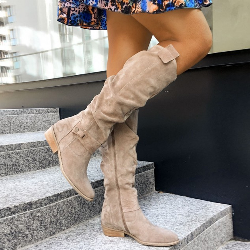 Bottes hautes femme élégantes - confort et style automne-hiver - MAX FOR ME