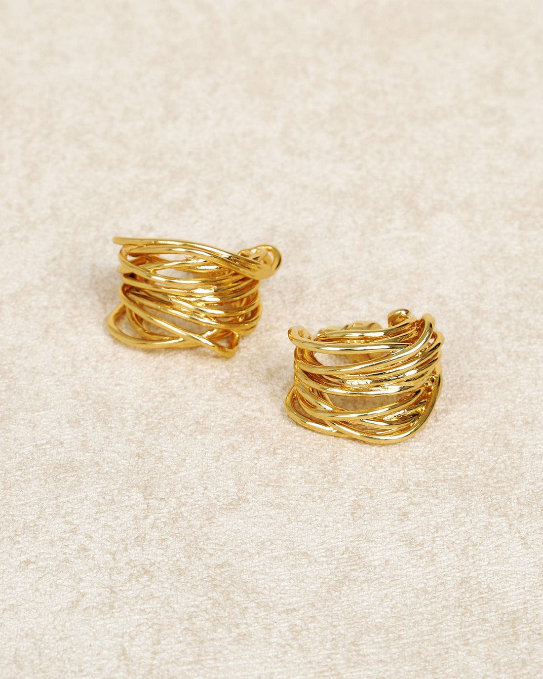Boucles d'oreilles plaquées or Default MAX FOR ME