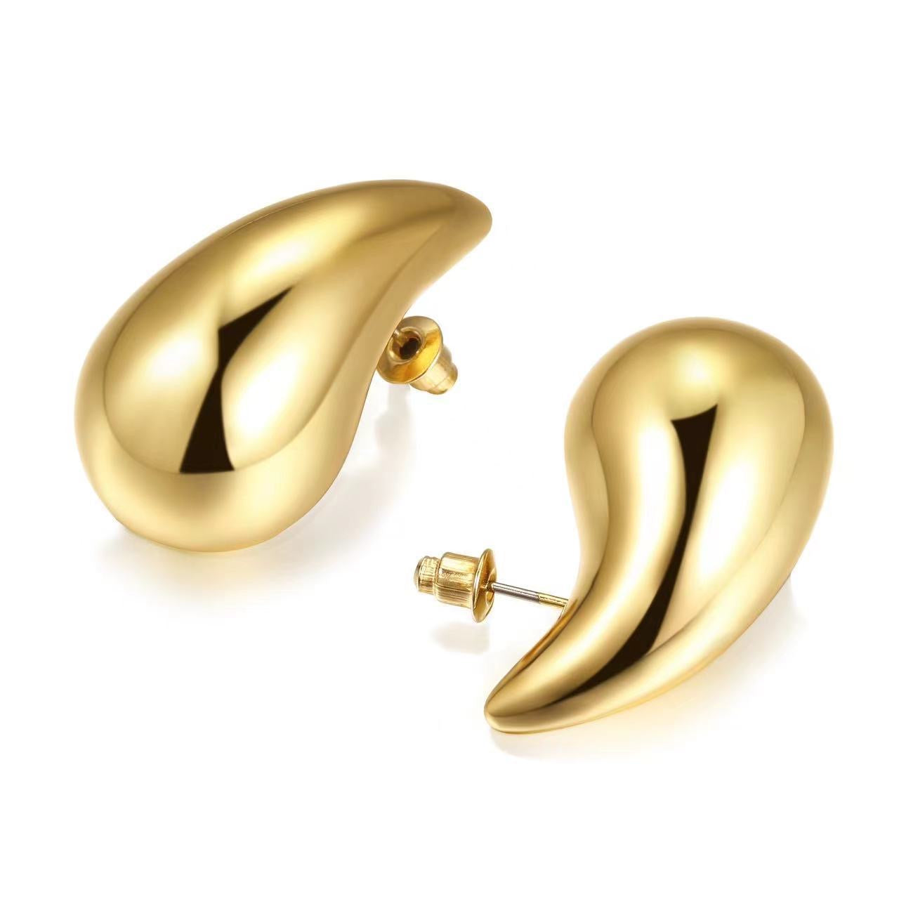 oucles d'oreilles goutte texture martelée sculpté Max for Me finition artisanale