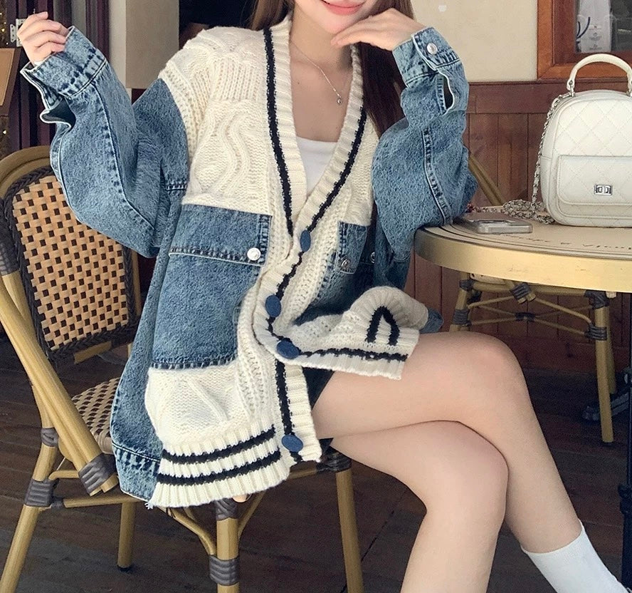 Cardigan-oversize-femme-denim-maille-MAX-FOR-ME-urbain-automne-principal