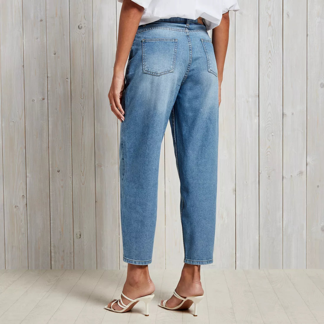 Ballon jeans - light blue color