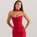 Variant image for Robe Longue Femme Noire Taille M Tissu Léger-13