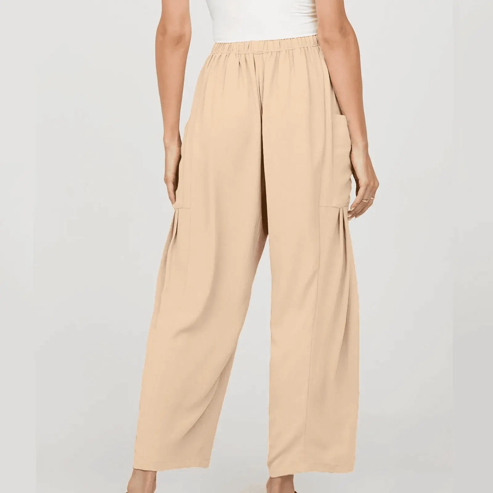 Pantalon Fluide Femme Noir 