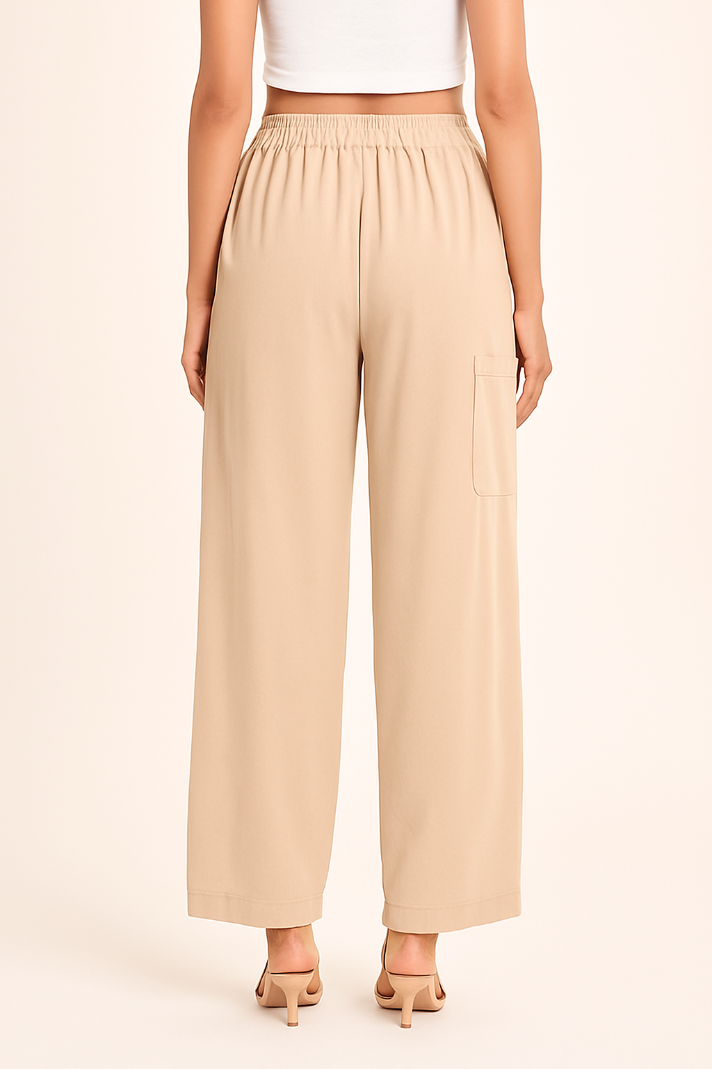 Pantalon Fluide Femme Noir