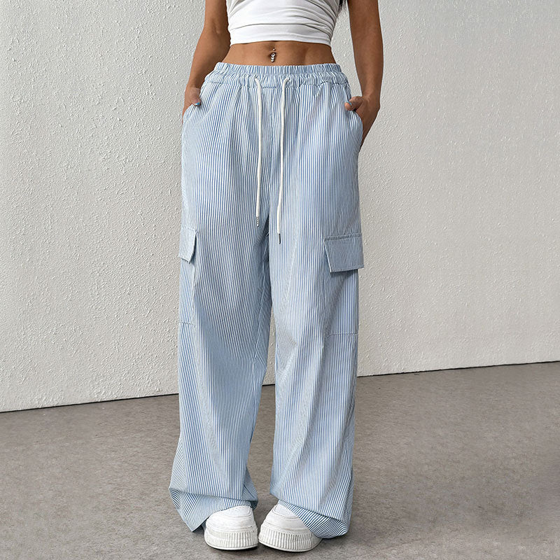 Cargo-Hose mit Streifen - Stil und Komfort ohne Aufwand - MAX FOR ME