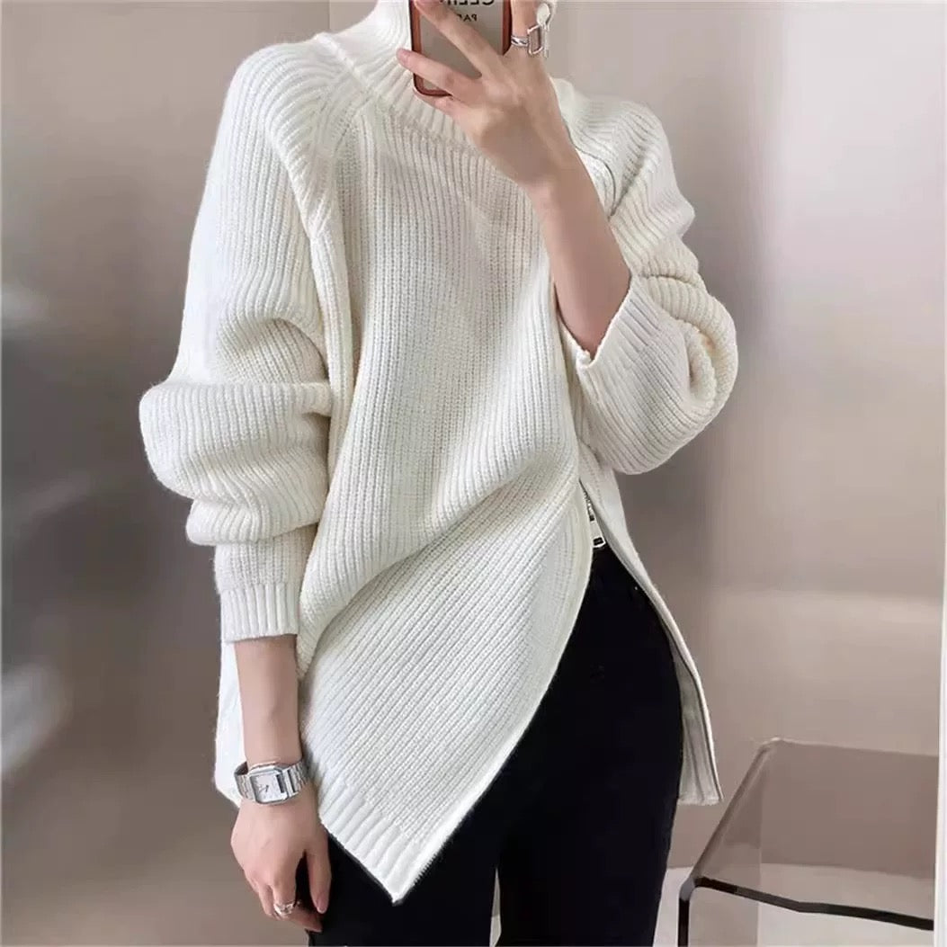 Pull-oversize-femme-coupe-ample-dos-MAX-FOR-ME-arriere-vue