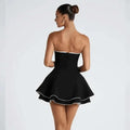 Robe Femme A-Line Mini Dos Nu 