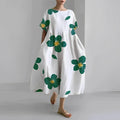 Robe Fleurie Boho Femme Top été – Coupe Évasée MAX FOR ME