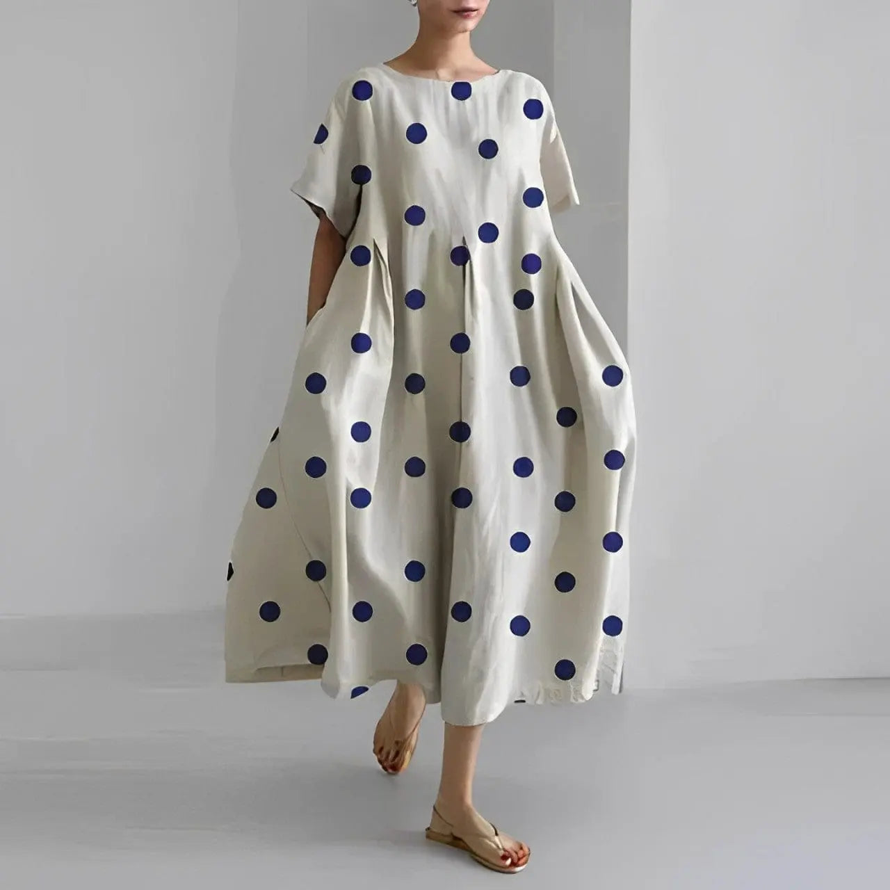 Robe Fleurie Boho Femme Top été – Coupe Évasée MAX FOR ME