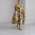 Robe Fleurie Boho Femme Top été – Coupe Évasée MAX FOR ME